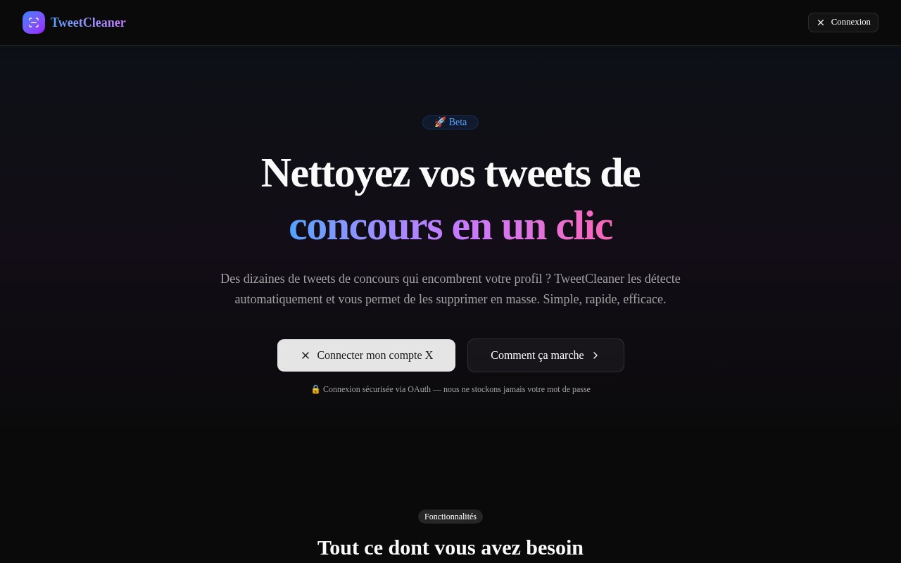 TweetCleaner